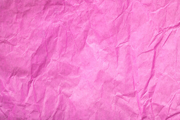 pink crumpled paper