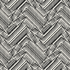 Monochrome Complexity Knit Textured Pattern