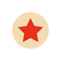 Retro vintage Christmas icon, design for highlights of instagram, blogs, stickers, postcards