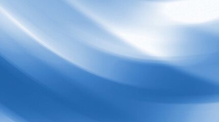 Fototapeta premium Abstract blue blurred waves. Curve blue shape 3D paper style abstract background illustrator design.