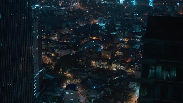 City Of Manila At Night