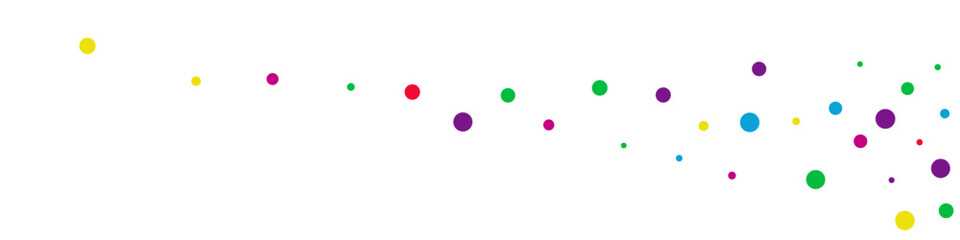 Happy Round Christmas Vector White Background.