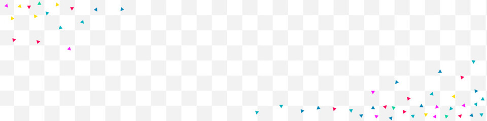 Falling Confetti Effect Vector Transparent