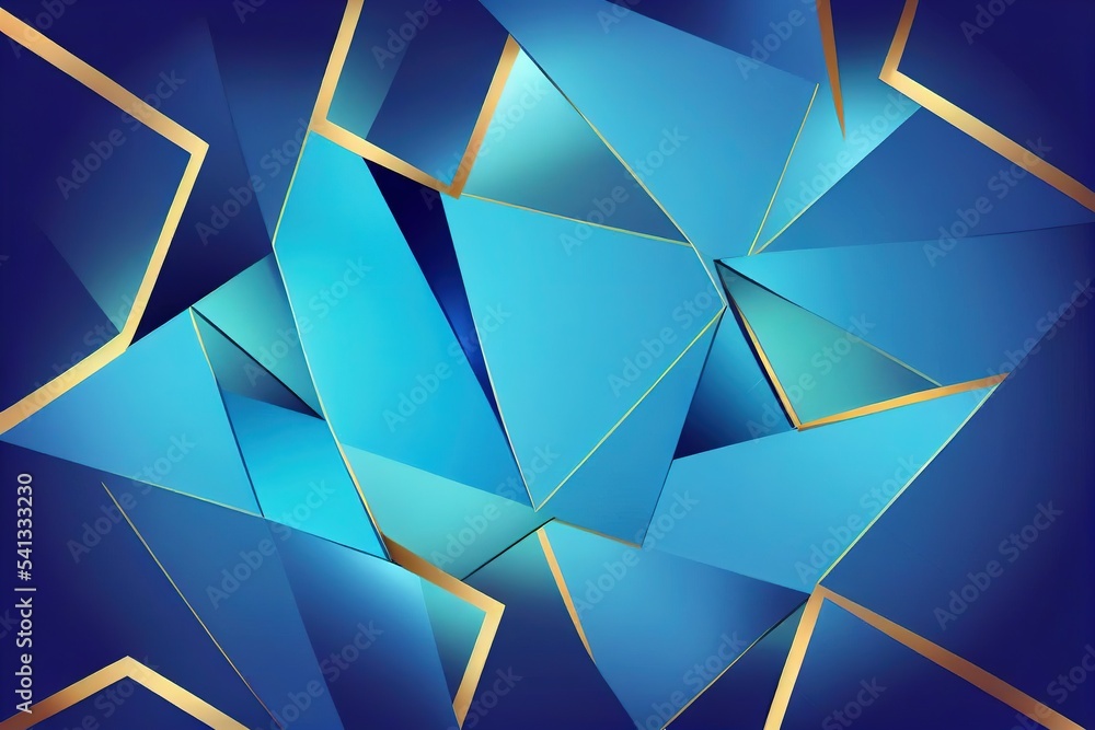 Poster blue background. dark blue abstract background geometry shine and layer element for presentation des
