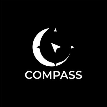 compass navigate logo design templates