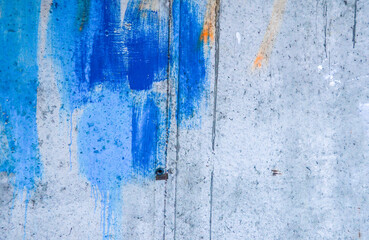 blue painted texture