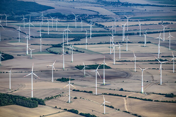 Windpark zwischen Tüngeda, Wiegleben, Ballstädt und Wangenheim, Windpower, 