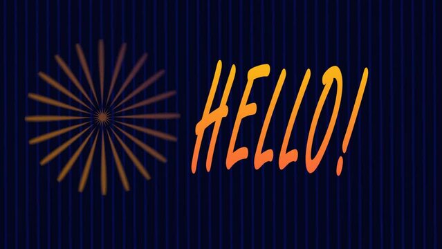 Beautiful greetings, effective prompt. Animation prompt