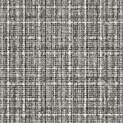 Monochrome Distressed Canvas Textured Subtle Checked Pattern