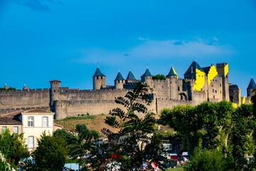 feu d'artifice à Carcassonne