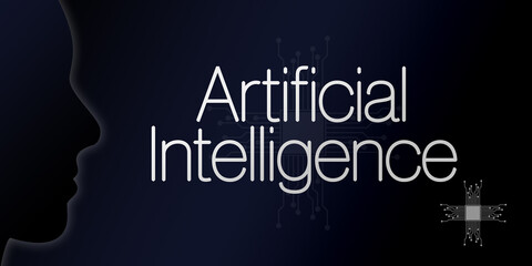 Fototapeta premium Artificial intelligence