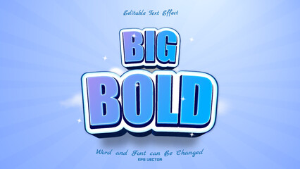 Big Bold Text Effect