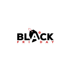 Black Friday logo for advertising, icon, discount tag, level, vector logo template