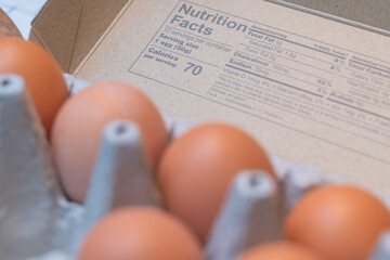 eggs in a carton nutrition facts 