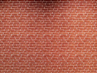 Naklejka na ściany i meble Red brick wall background material