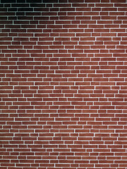 Red brick wall background material