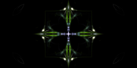 Fraktal Hintergrund Motiv für Internet und Druck Layout