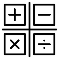 Fototapeta premium math icon