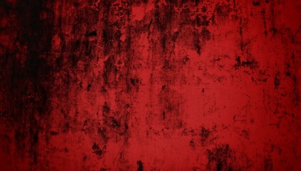 A textured background featuring deep red tones with a distressed, grunge appearance. The surface shows scratches and uneven patterns, creating a vintage feel.