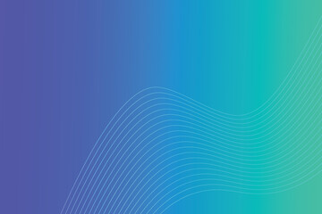 Abstract line wave linear gradient background. Modern colorful wavy line abstract background
