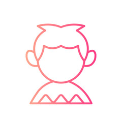 boy gradient icon