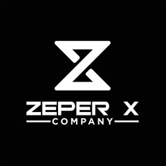 ZX Letter Logo Design Template