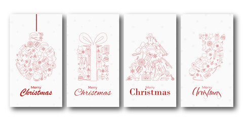 Christmas Story and Post Template Collection for Social Media