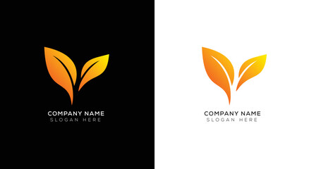 Gradient 3d letter y logo design