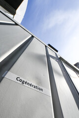 unité cogeneration chauffage energie environnement ecologie planète carbone gaz electricité