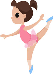 little child ballerina