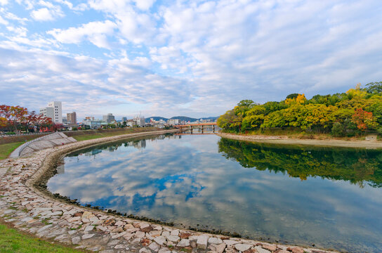 Okayama Castle In Okayama City, Japan.