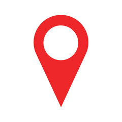 red map pointer icon transparent png
