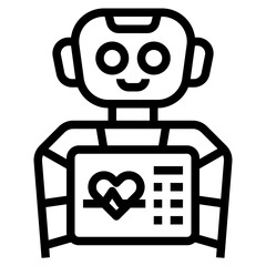 robotics healthcare icon