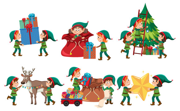 Christmas elf kids collection