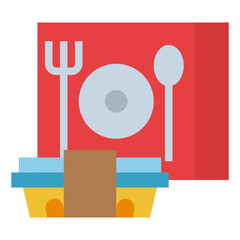 delivery box flat icon