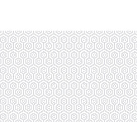 Hexagonal geometric pattern background Free Vector