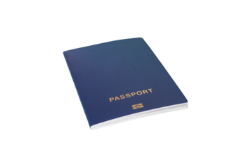 foreign passport , isolate, transparent background