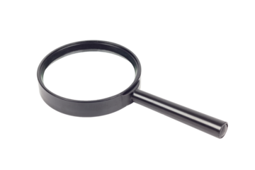 magnifier, isolate, transparent background