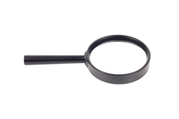 magnifier, isolate, transparent background