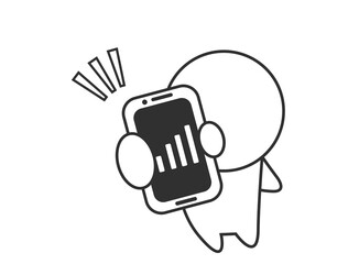 スマホ　電波　人間