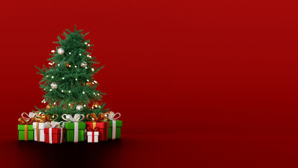 Christmas 3d background