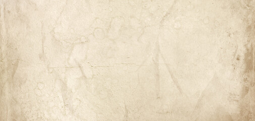 Old brown crumpled paper texture background