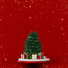Christmas 3d background