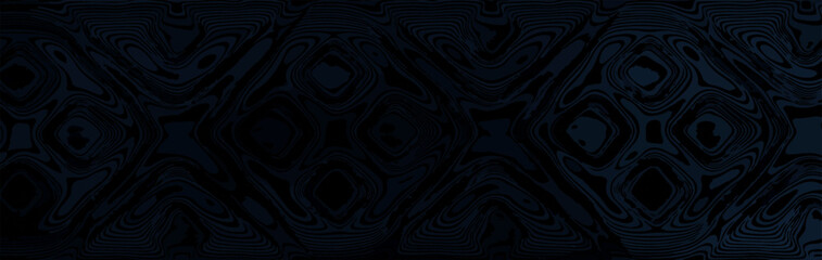 Damascus steel texture, art texture  cloud pattern, dark color vector