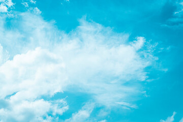 Fototapeta na wymiar Sky blue background. Sky cloud clear