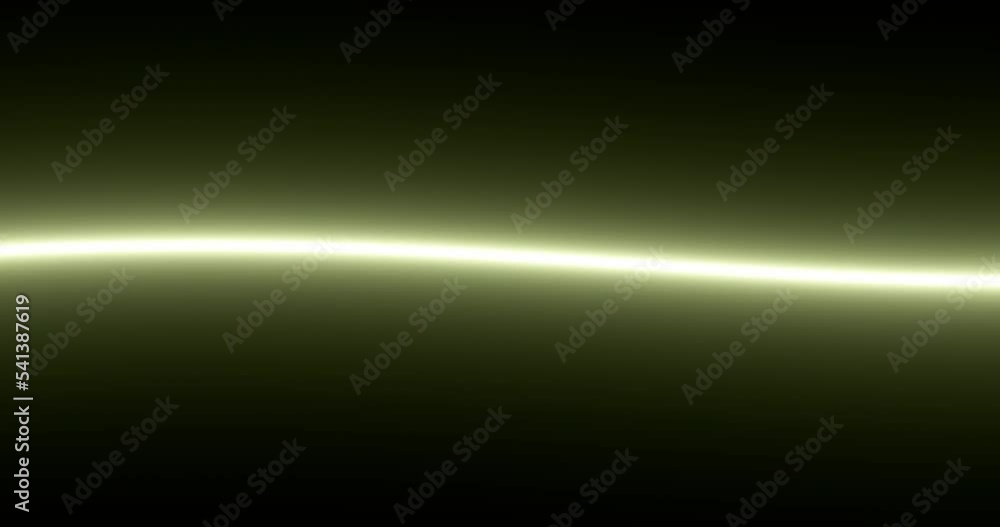 Poster 3d rendered animation of waving colorful lines in black background