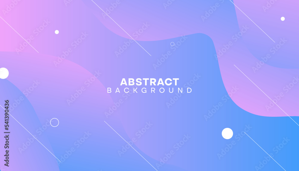 Aufkleber abstract wave background with circles. modern presentation background for business presentation, web