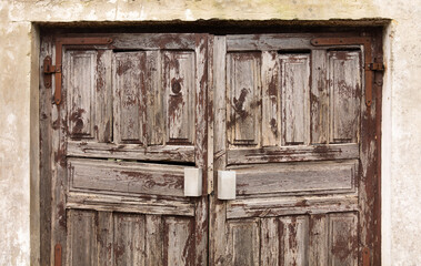 stare drewniane drzwi, old wooden door © meegi