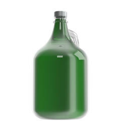3d rendering illustration of a glass jug