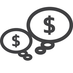 investment information icon illustration